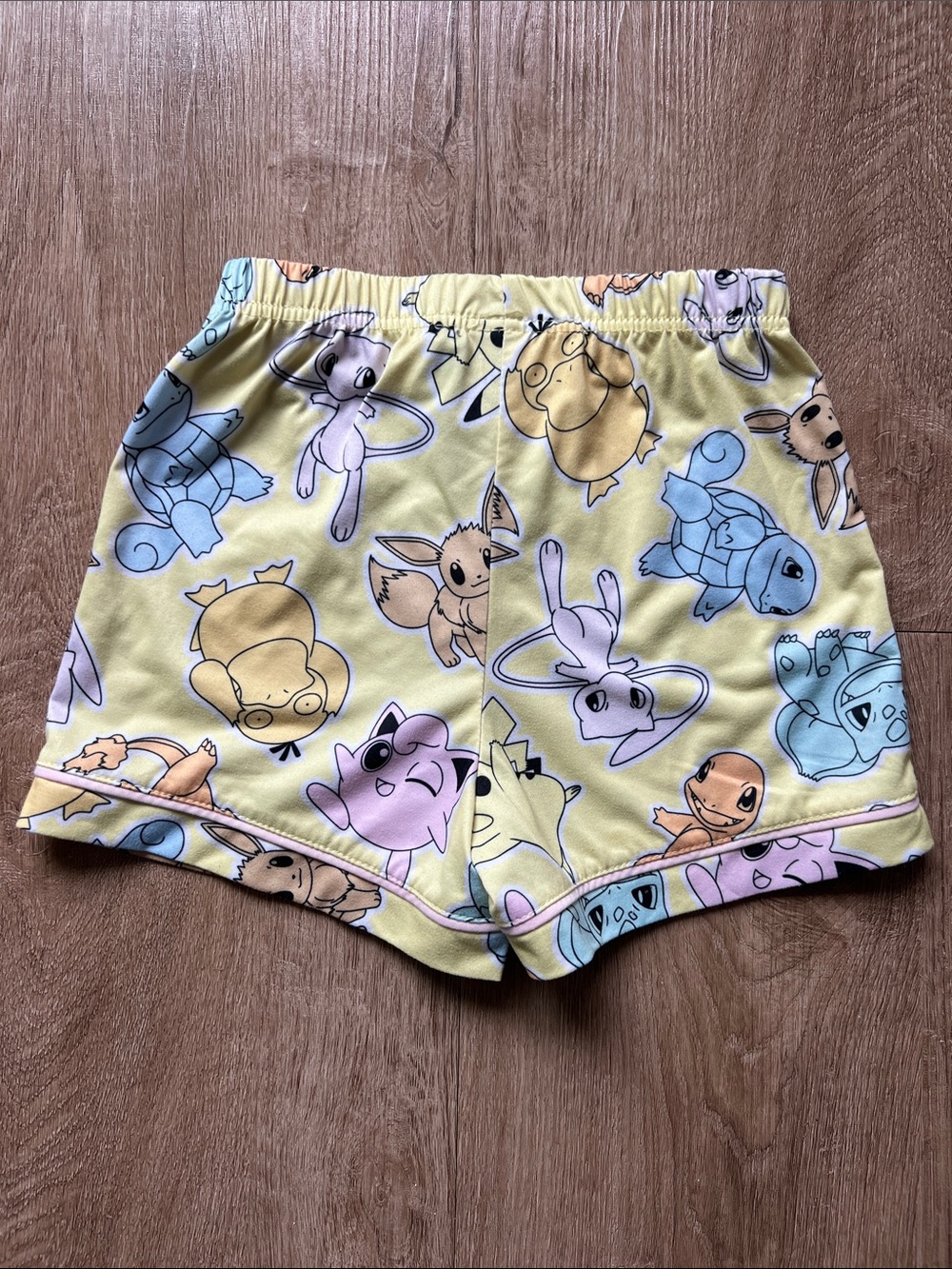 Pokemon Girls Matching Summer Pajamas with Multicolor Character Prints Size 6 - Picture 10 of 10